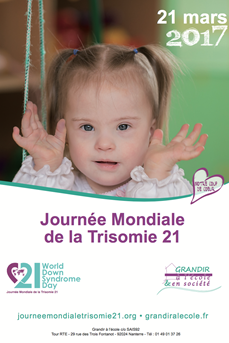 21 mars 2017 : Journée mondiale de la Trisomie 21