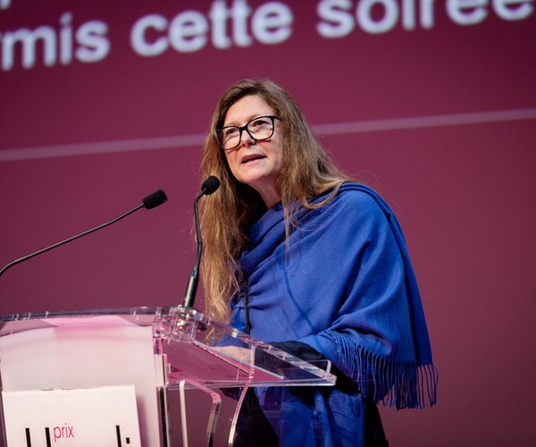 Christine Carrier, Directrice de la Bibliothèque publique d'information du Centre Georges Pompidou à l'occasion de la 12ème édition du Prix Handi-Livres.