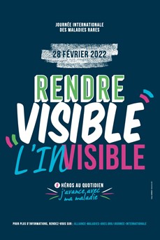 Affiche Journée internationale des Maladies rares 2022