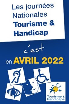 Affiche des Journées nationales Tourisme & Handicap 2022
