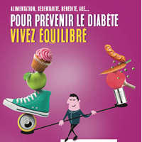 Du 2 au 9 juin 2017 : Semaine nationale de prévention du Diabète