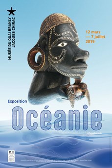 Affiche de l'Expo Océanie au Musée du quai Branly