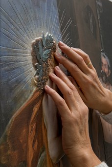 Des tableaux à toucher au Musée du Prado pour les malvoyants