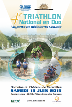 4ème Triathlon National en Duo : sport et solidarité dans le domaine du Château de Versailles