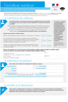MDPH : un nouveau certificat médical pour vos demandes