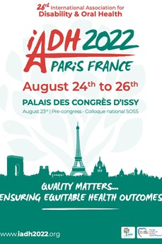 Afiche du Congrès iADH 2022