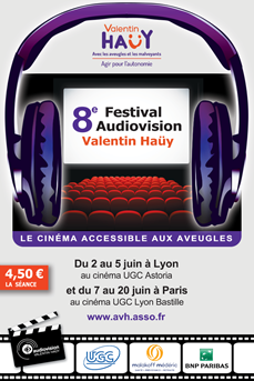 Le cinéma est accessible pour tous avec la 8ème édition du Festival Audiovision !