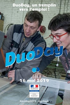Affiche de l'opération DuoDay 2019