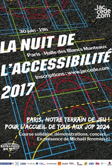 7ème Nuit de l’accessibilité : à fond pour Paris 2024 !
