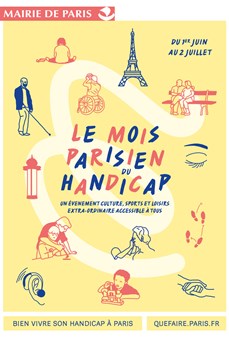 Affiche du Mois Parisien du Handicap 2018