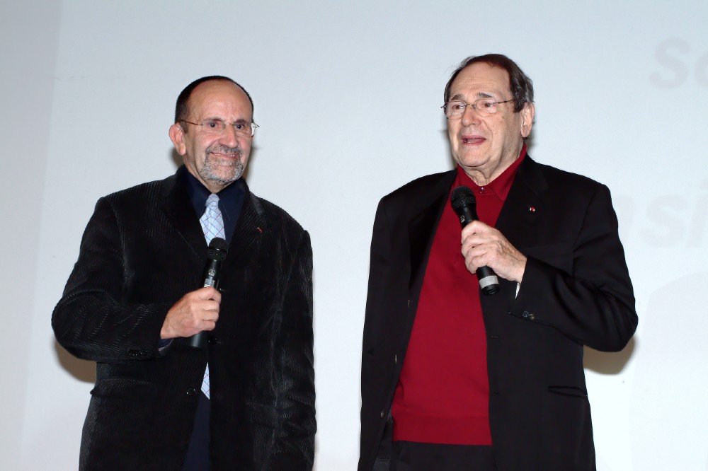 Jean Barucq, ancien président du Fonds Handicap & Société, et Robert Hossein