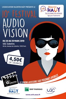 Affiche du Festival Audiovision 2019
