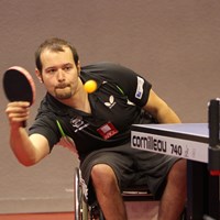 Maxime Thomas, champion d’Europe de tennis de table en fauteuil !