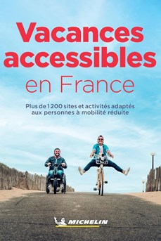 Couverture du guide Michelin pour les voyageurs à mobilité réduite